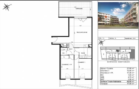 Appartement à louer LA SEYNE SUR MER  