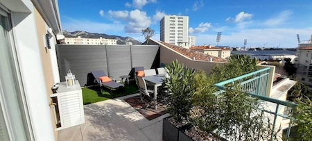 Appartement à louer 40m2 TOULON  